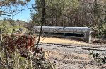 Covered hopper derailed